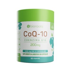 Coenzima Q10 200Mg Bioroots 60 Cápsulas