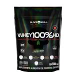 Whey 100% HD Black Skull Sabor Baunilha Refil 900g