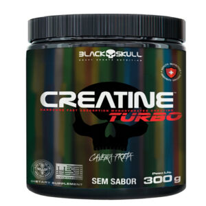 Creatine Turbo Black Skull Sem Sabor 300g