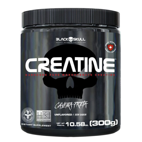 Creatine Blach Skull Sem Sabor 300g