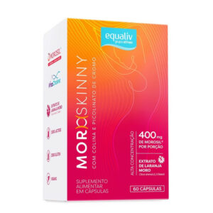 Suplemento Alimentar Equaliv Moroskinny 400mg 60 Cápsulas