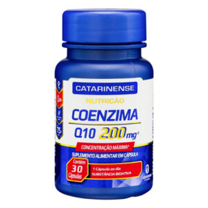 Suplemento Alimentar Catarinense Nutrição Coenzima Q10 200mg 30 Cápsulas