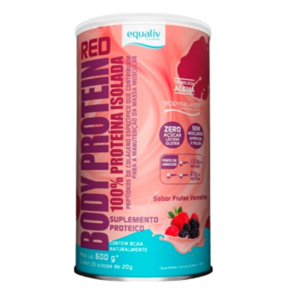 Body Protein Frutas Vermelhas 600g