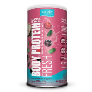 Body Protein Fresh Sabor Frutas Brasileiras Equaliv 450g