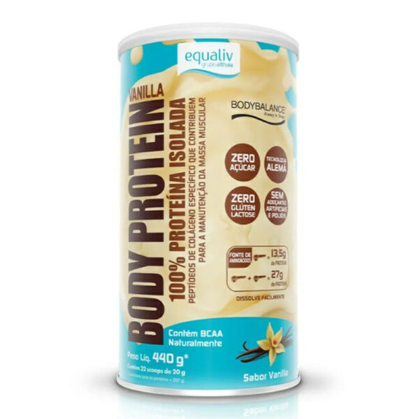Body Protein Sabor Vanilla Equaliv 440g