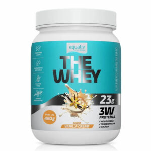 Suplemento Alimentar Em Pó Equaliv The Whey Sabor Vanilla Cream 480g