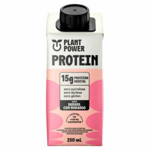 Protein Plant Power 15g de Proteína Vegetal Sabor Banana com Morango 250ml
