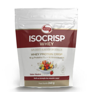 Suplemento Alimentar Vitafor Isocrisp Whey Neutro Pouch 240g