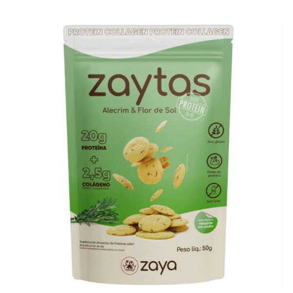 Protein Collagen Zaya Zaytas Alecrim & Flor de Sal 50g