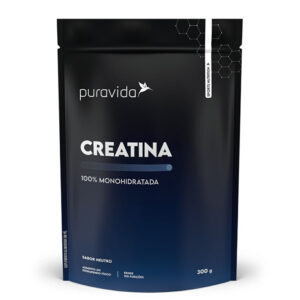 Suplemento Alimentar Creatina 100% Monohidratada Puravida 300g
