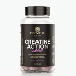 Suplemento Alimentar em Gomas Creatine Action Sabor Jabuticaba Essential Nutrition 60 gomas