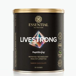 Pó para Preparo de Bebida Livestrong Sabor Chocolate Essential Nutrition 237g