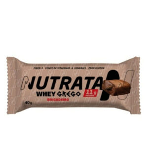 Barra de Proteína Nutrata Whey Grego Brigadeiro 40g