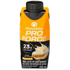 Bebida Láctea Piracanjuba Pro Force Zero Lactose Banoffee 23g – 250ml