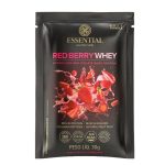 Suplemento Alimentar Essential Nutrition Red Berry Whey Sabor Frutas Vermelhas 30g