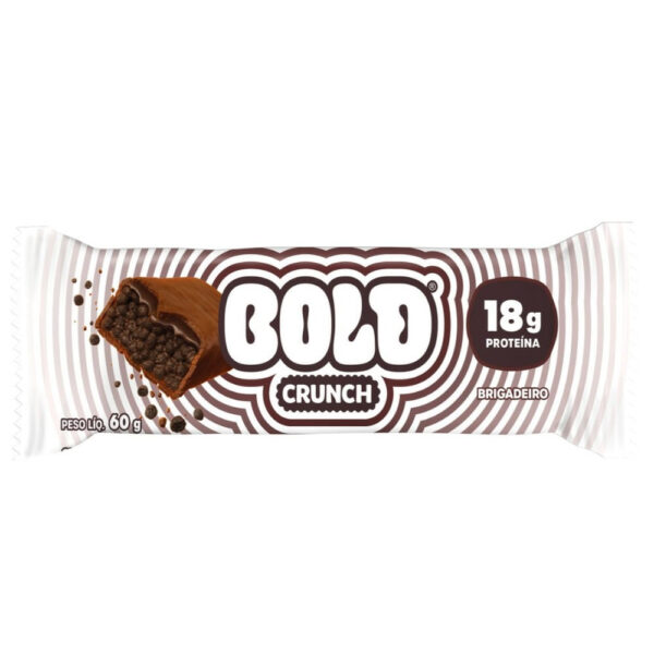 Barra de Proteínas Bold Crunch Sabor Brigadeiro 60g