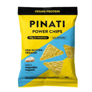 Biscoito Pinati Power Chips Requeijão Vegano 40g