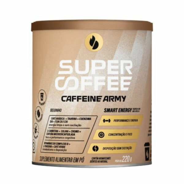 Café Em Pó Caffeine Army Supercoffee Beijinho 220g