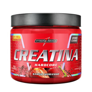 Creatina Integralmedica Hardcore Sabor Morango 350g