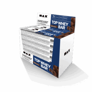 Top Whey Bar 41g Brigadeiro 12 Unidades
