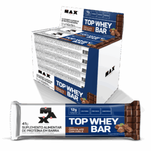 Top Whey Bar 41g Chocolate com Avelã 12 Unidades