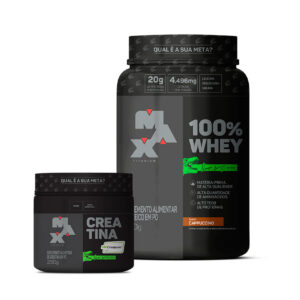 Kit Dino Extreme 100% Whey Capuccino + Creatina Creapure