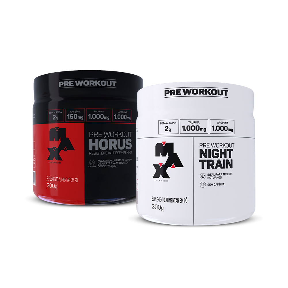 Kit G3XFC Kings Hórus 300g + Night train 300g Maçã Verde – Citrus