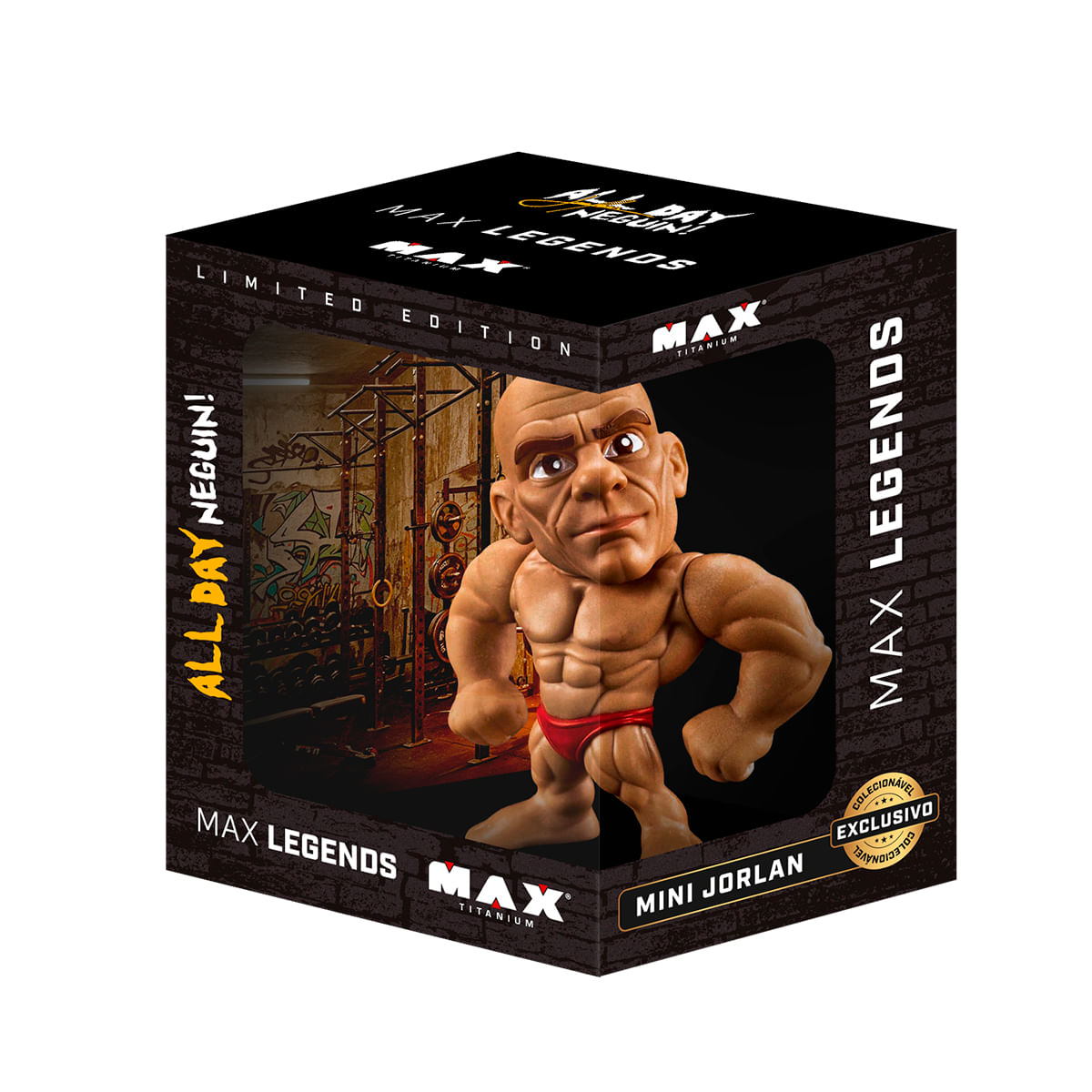 Mini Boneco 3D Jorlan Vieira