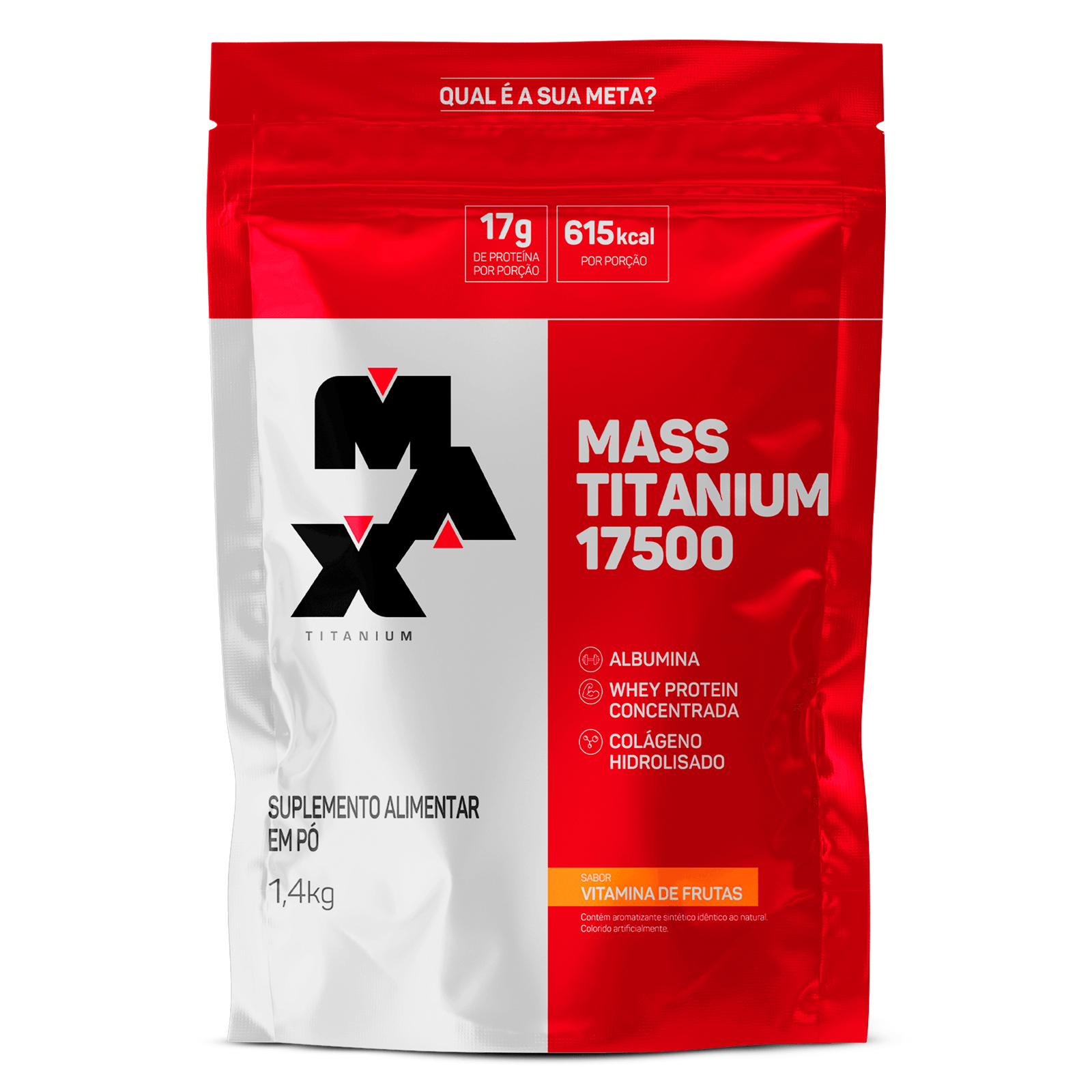 Mass Titanium Refil 1,4Kg Vitamina de Frutas