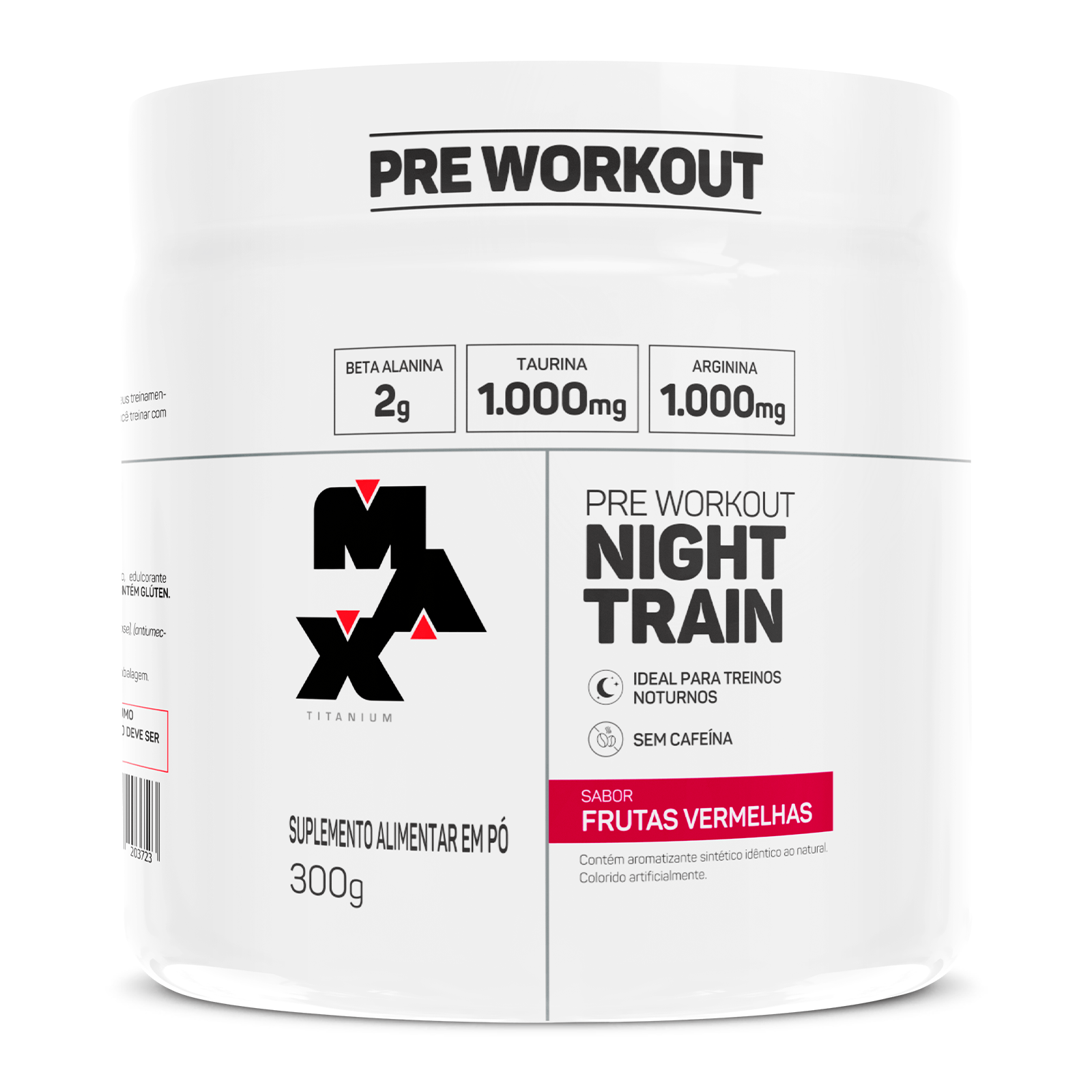 Night Train Frutas Vermelhas 300g