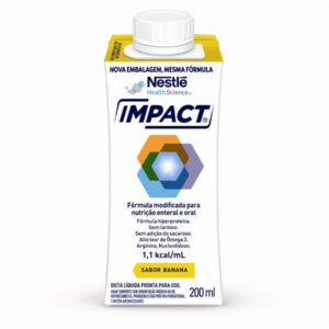Nutrição Enteral e Oral Impact Banana 200ml