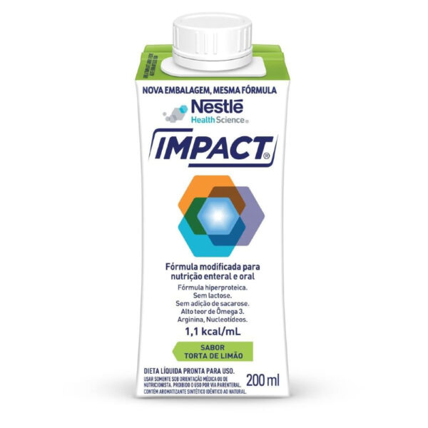Nutrição Enteral e Oral Impact Torta de Limão 200ml