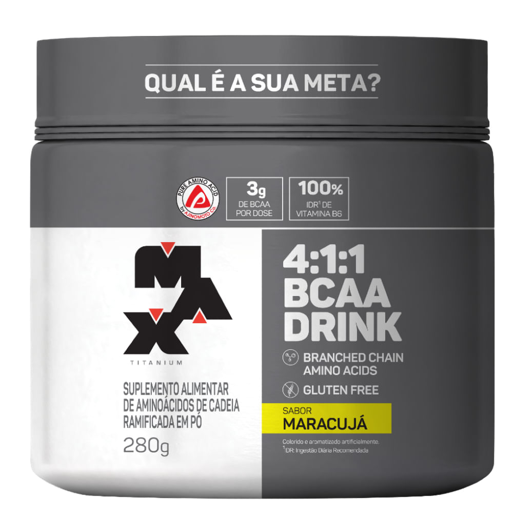 BCAA 4:1:1 Drink 280G Maracujá
