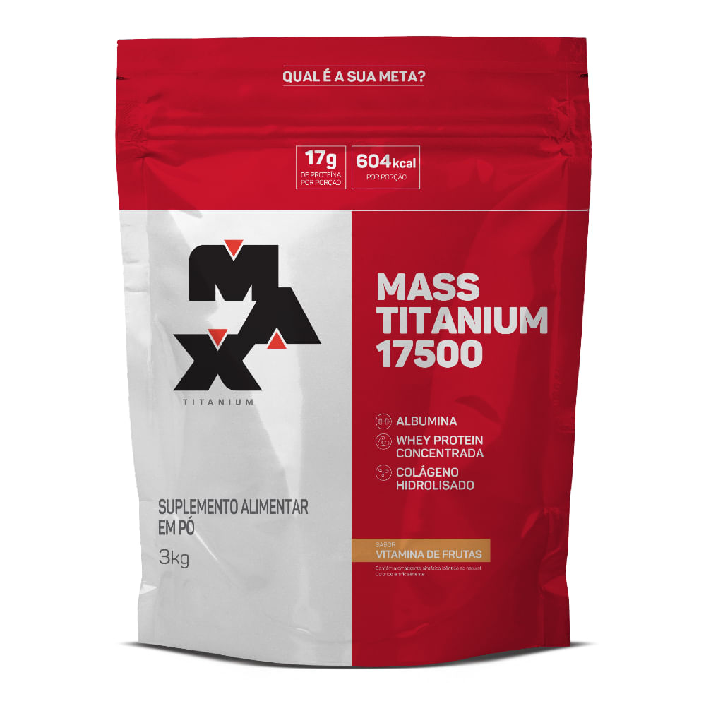 Mass Titanium Refil 3Kg Vitamina de Frutas