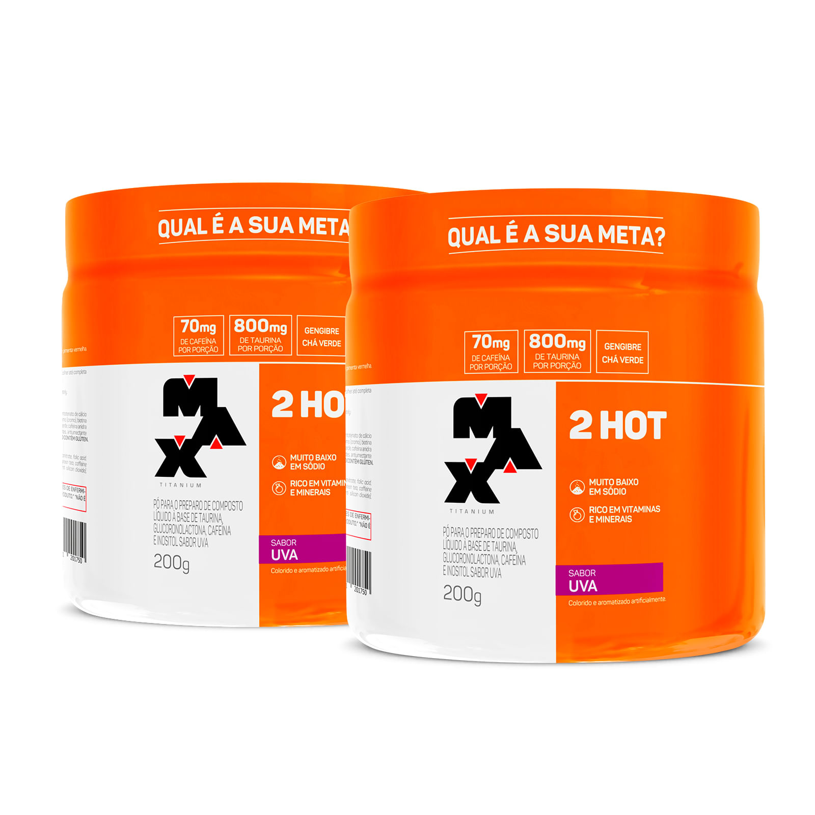 Pack 2x 2Hot 200g 2Hot 200G – Uva + 2Hot 200G – Uva