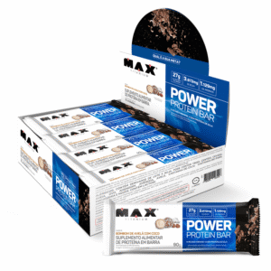 Power Protein Bar 90G Bombom de avelã com coco 8 unidades