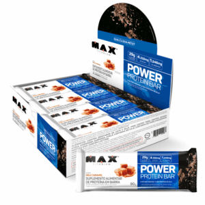 Power Protein Bar 90G Milk caramel 8 unidades