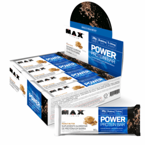 Power Protein Bar 90G Peanut butter 8 unidades