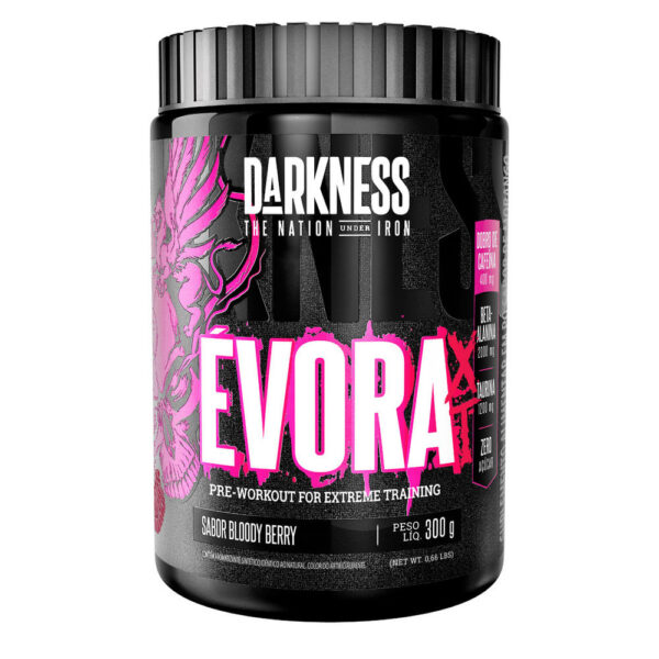 Pré Treino Darkness Évora XT Bloody Berry 300g