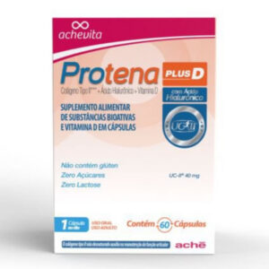 Protena Plus D Colágeno Tipo II + Ácido Hialuronico + Vitamina D Aché 60 cápsulas