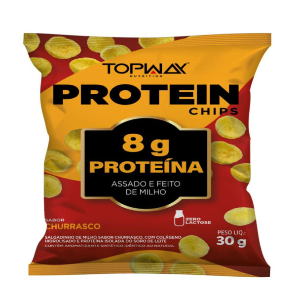 Salgadinho Topway Protein Chips Churrasco 30g