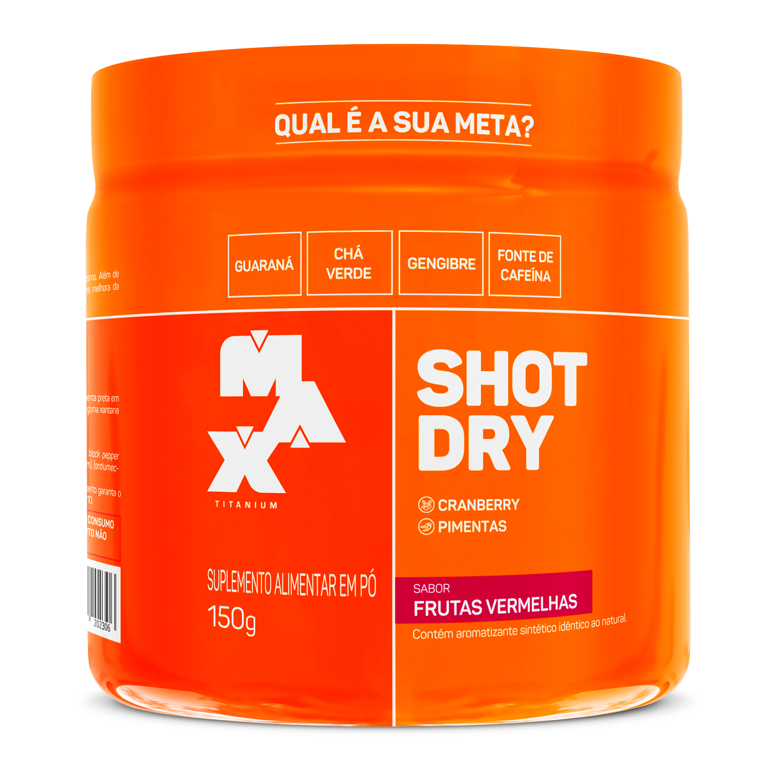 Shot Dry 150g Frutas Vermelhas