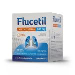 Suplemento Alimentar Maxinutri Flucetil Acetilcisteína 600mg Sabor Laranja 16 Envelopes de 5g
