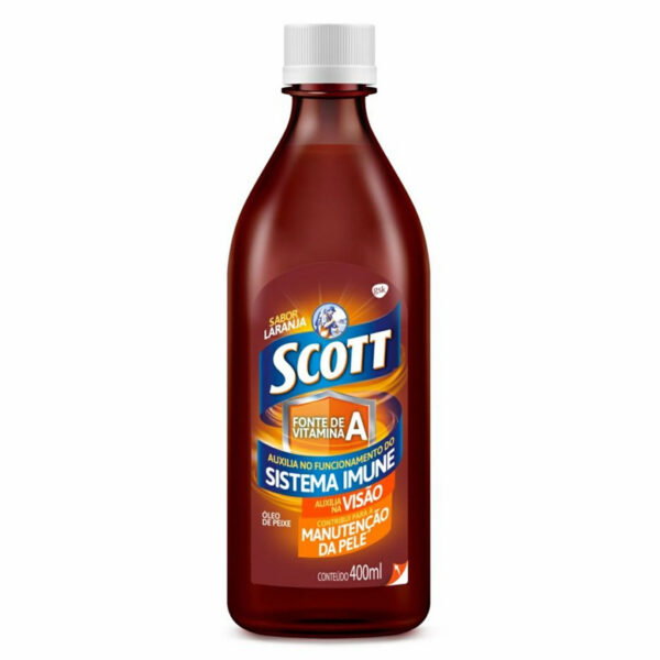 Suplemento De Vitaminas Scott Sabor Laranja 400ml