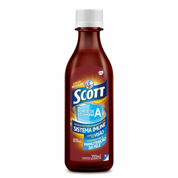 Suplemento Vitamínico Scott Regular Frasco 200ml