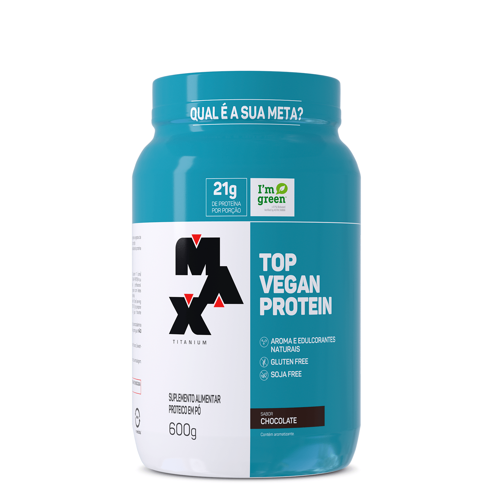 Top Vegan Protein 600g Chocolate