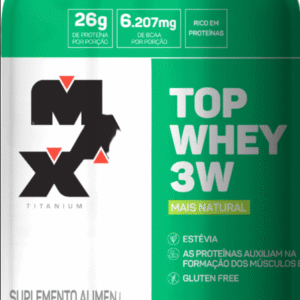 Top Whey 3W + Natural 900G Morango