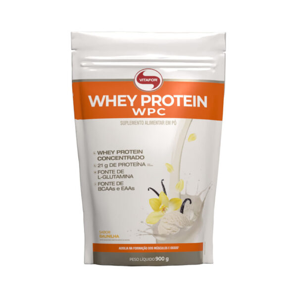 Whey Protein WPC Vitafor Baunilha 900g
