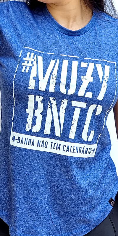 Baby Look BNTC Azul P