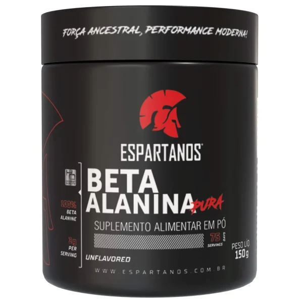 Beta Alanina 150g 100% Pura – Espartanos Suplementos